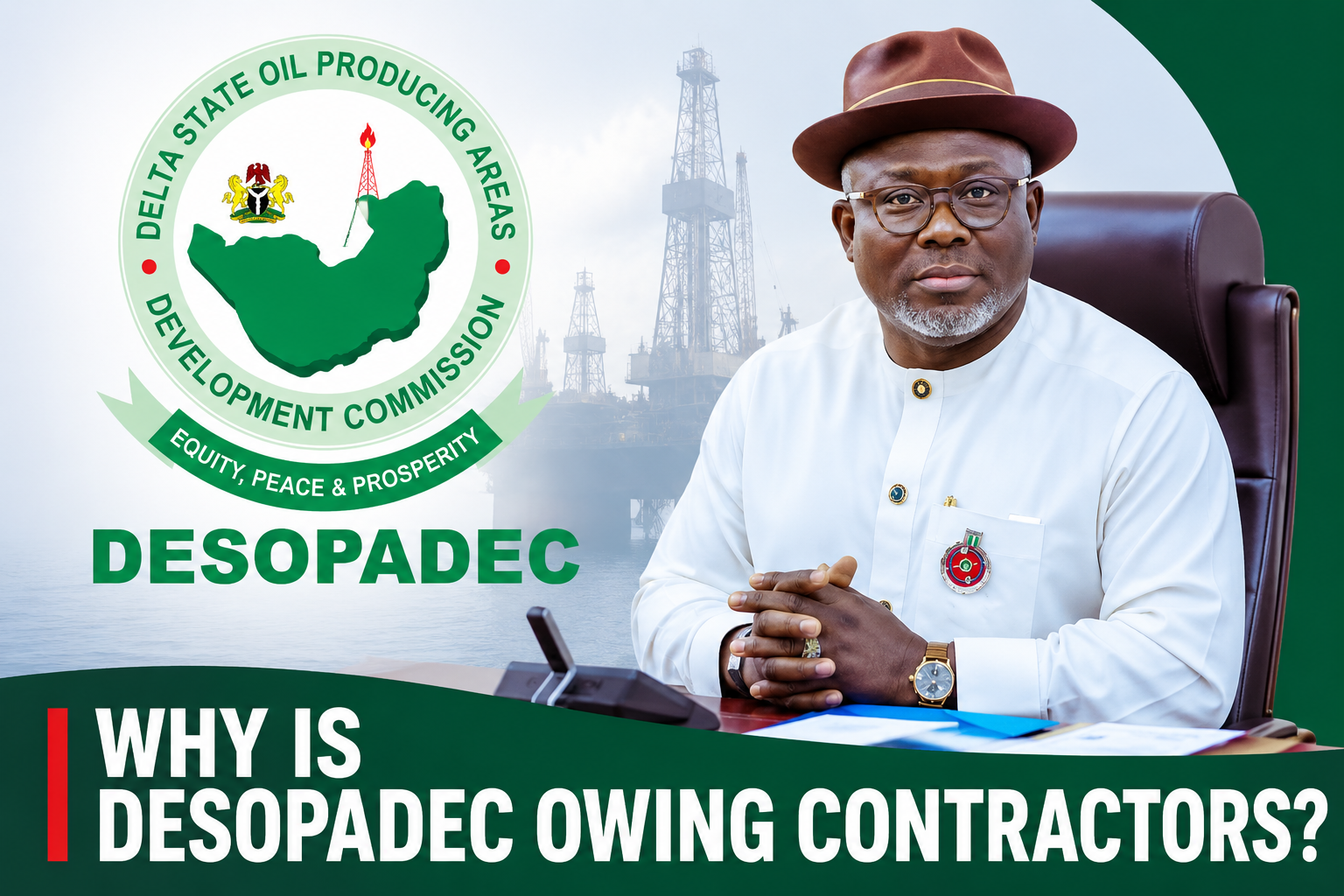 Why Is Desopadec Owing Contractors?
